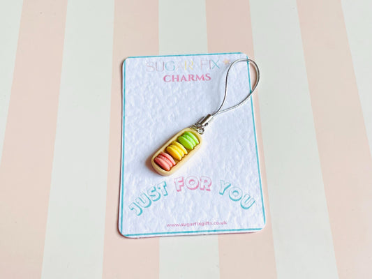Macaron Phone Charm