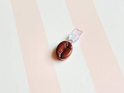 Coffee Bean Phone Plug Charm