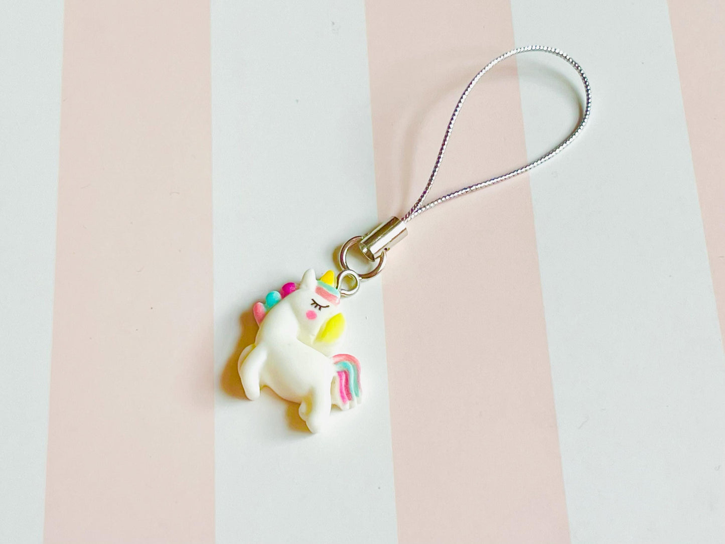 Adorable Unicorn Phone Charm