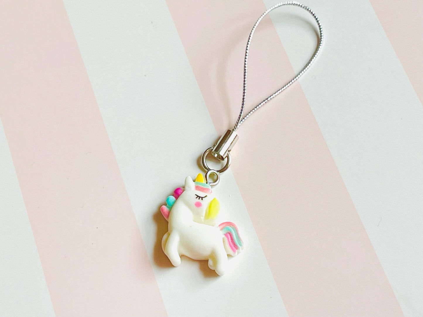Adorable Unicorn Phone Charm