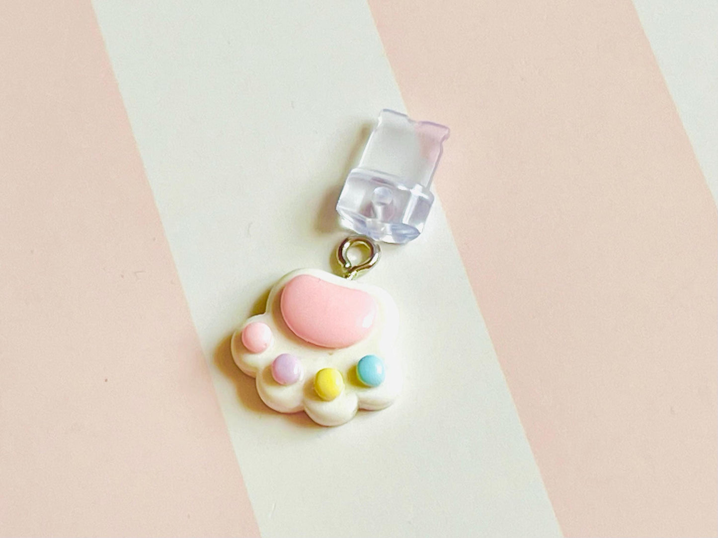 Cute Pet Paw Phone Plug Charm