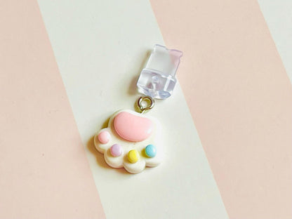 Cute Pet Paw Phone Plug Charm