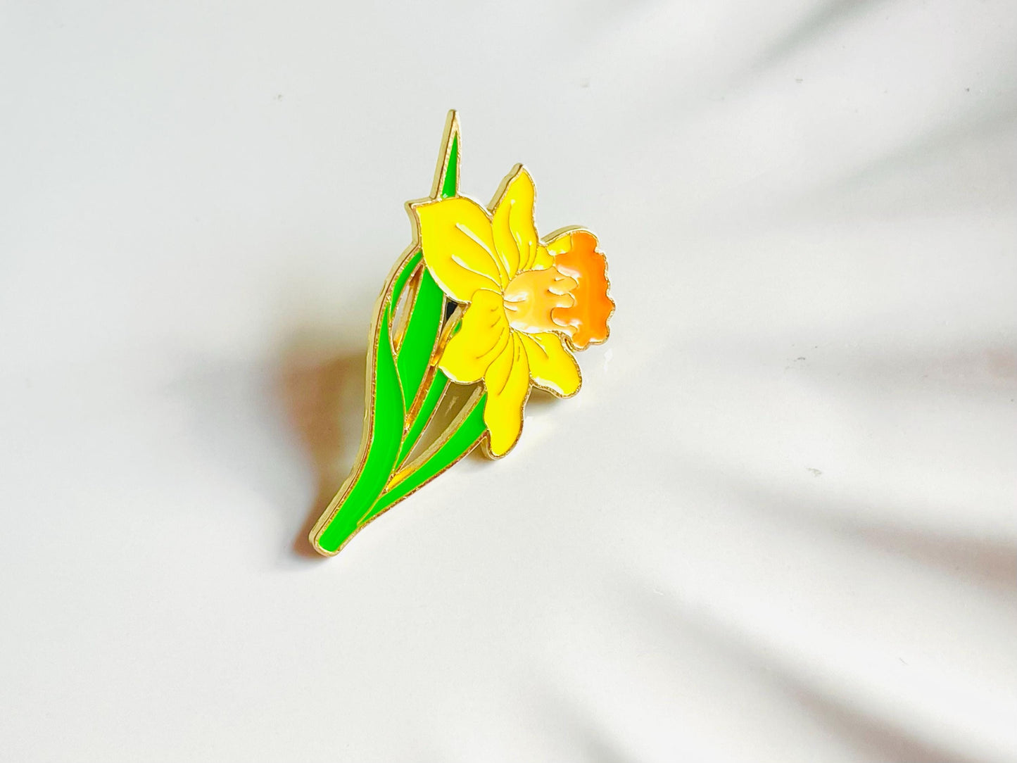 Daffodil Brooch Pin
