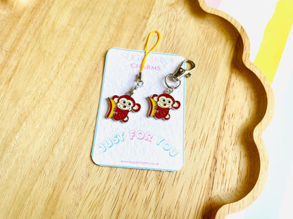 Cheeky Monkey Phone Charm
