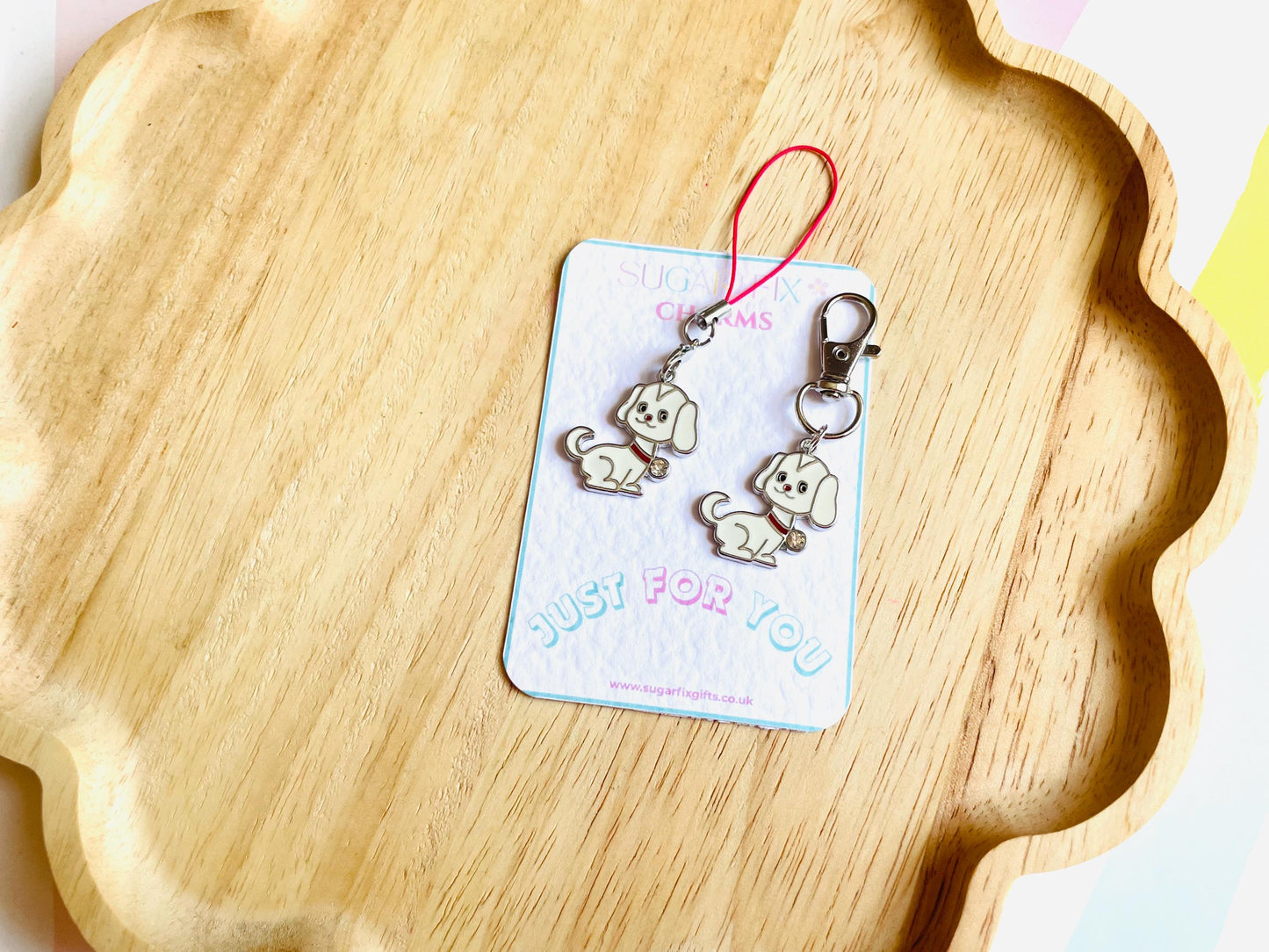 Pet Dog Phone Charm