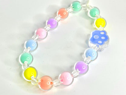 Pastel Paw Phone Charm Strap