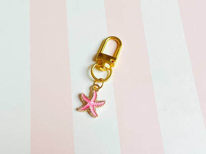 Starfish Key Charm Pocket Hug