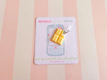Chocolate Dust Plug Phone Charm