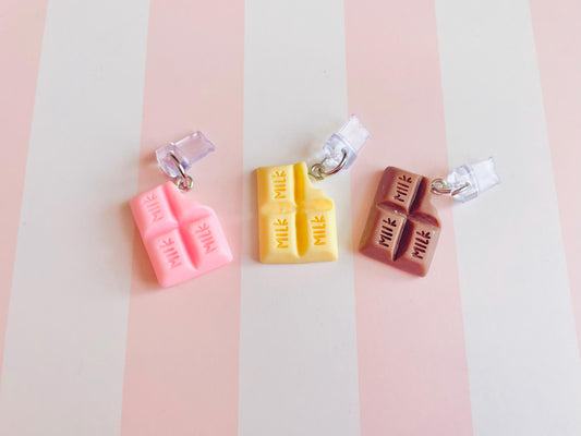 Chocolate Dust Plug Phone Charm