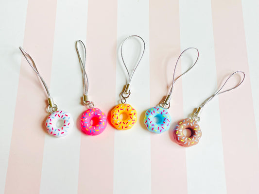 Doughnut Phone Charm