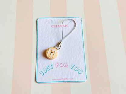 Party Ring Biscuit Phone Charm