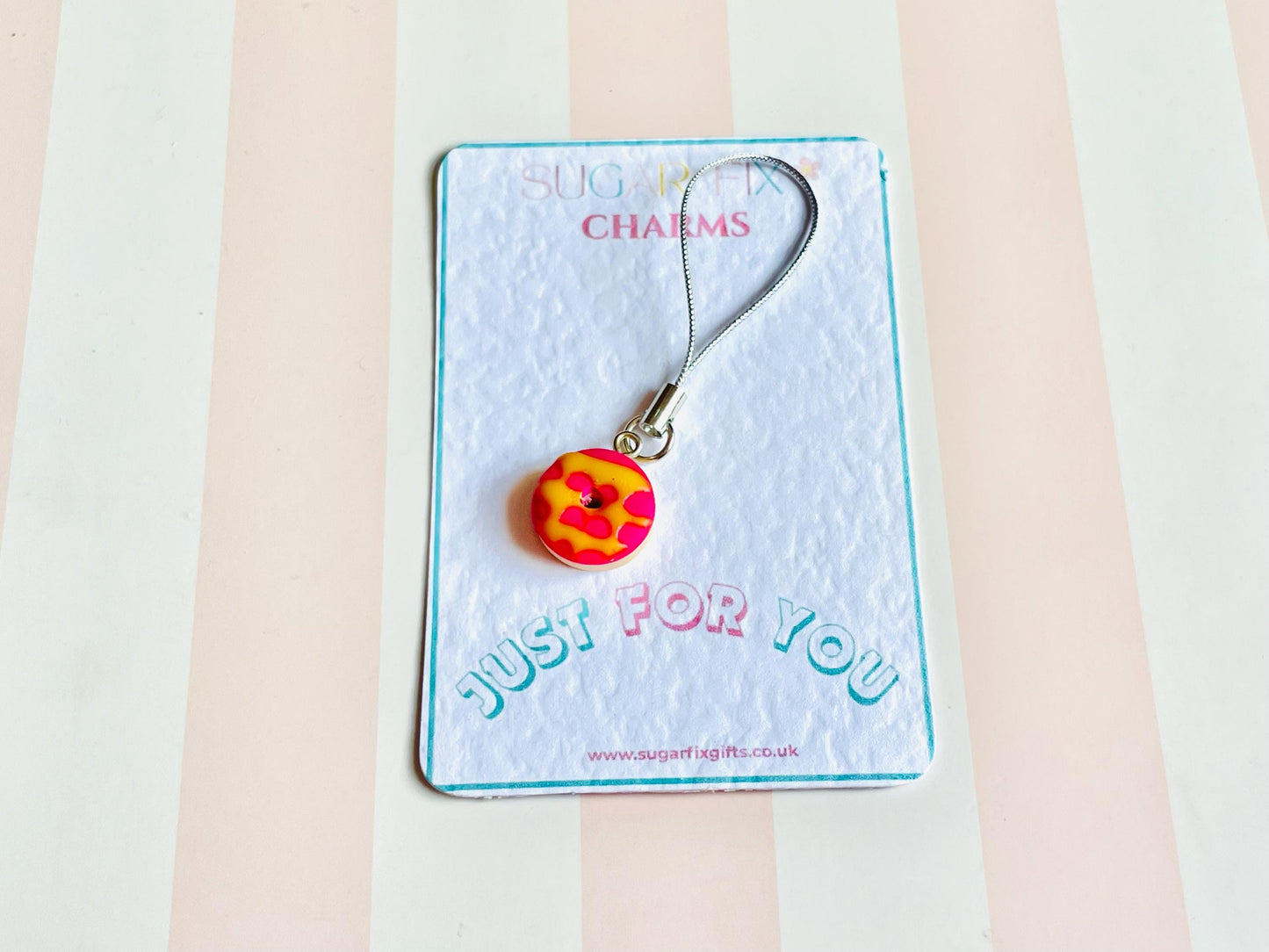 Party Ring Biscuit Phone Charm
