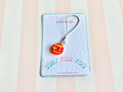 Party Ring Biscuit Phone Charm