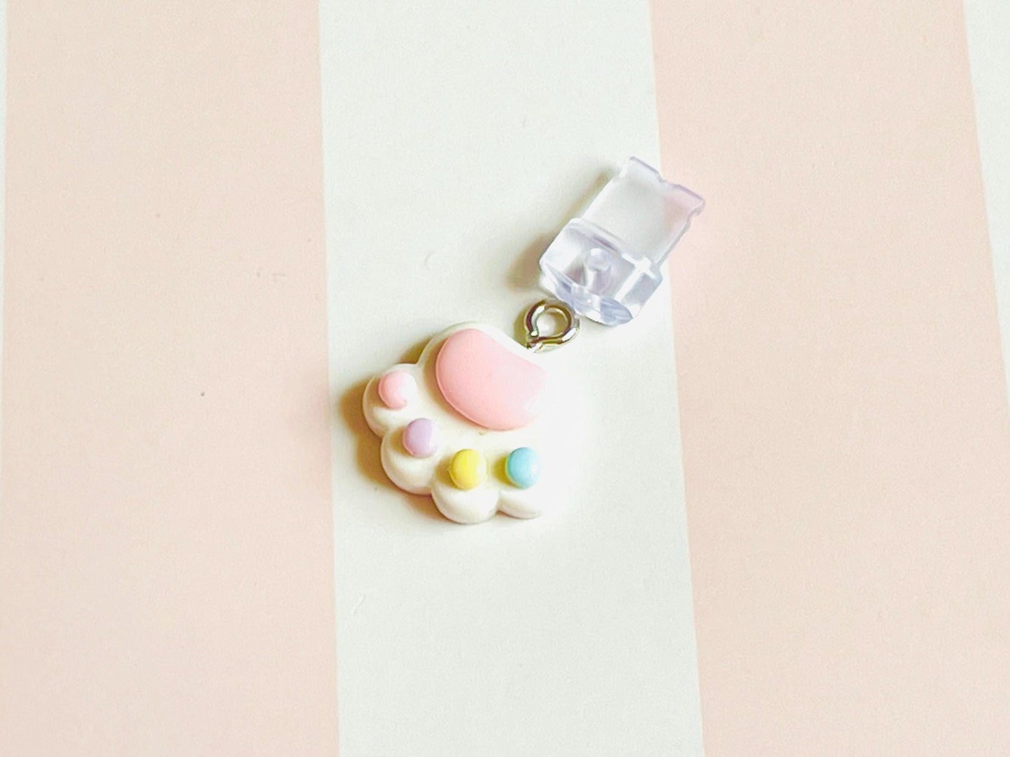 Cute Pet Paw Phone Plug Charm
