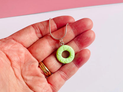 Green Peppermint Polo Necklace