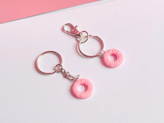 Pink Polo Keyring