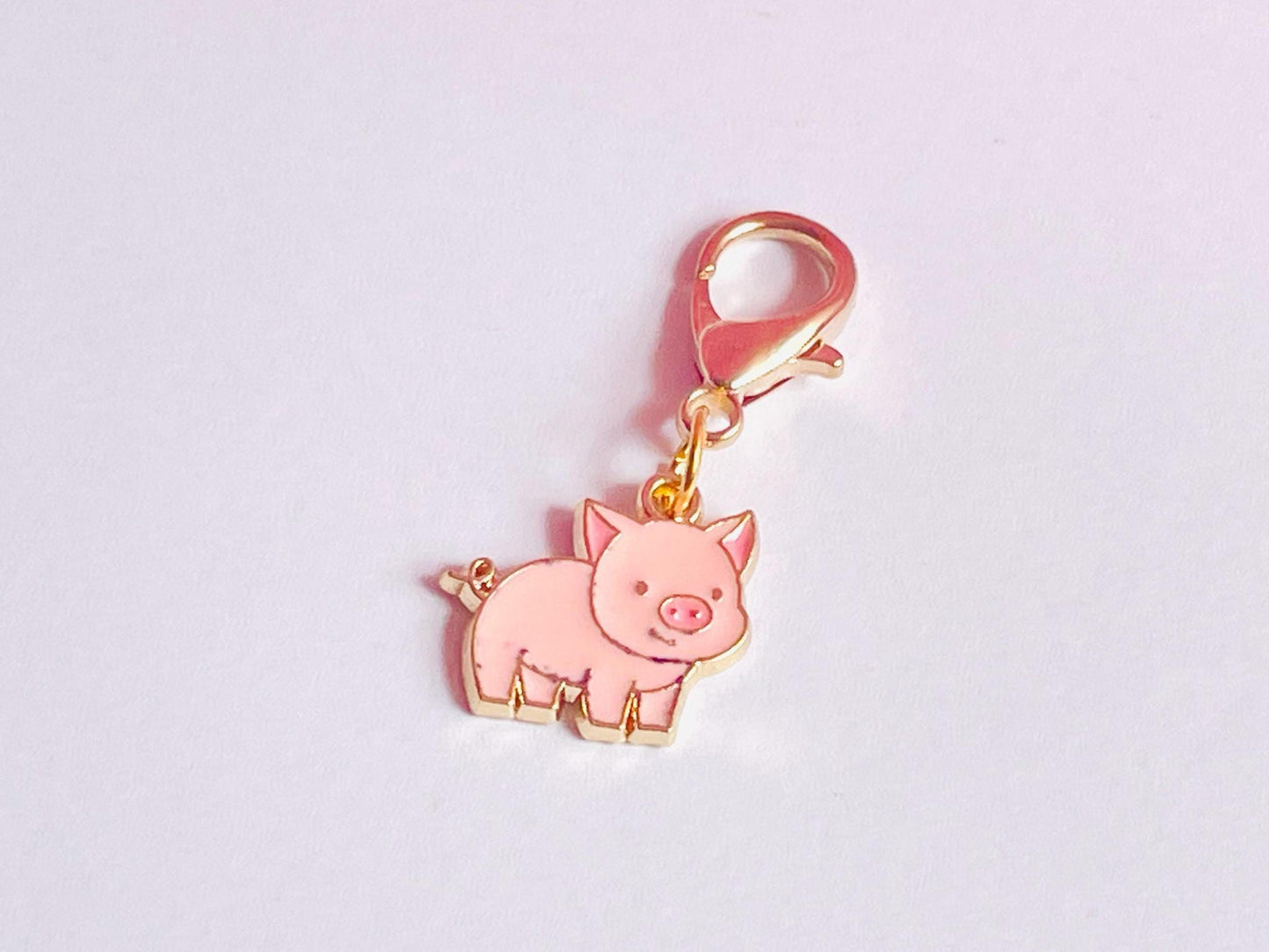 Cute Pig Bag Charm Pocket Hug