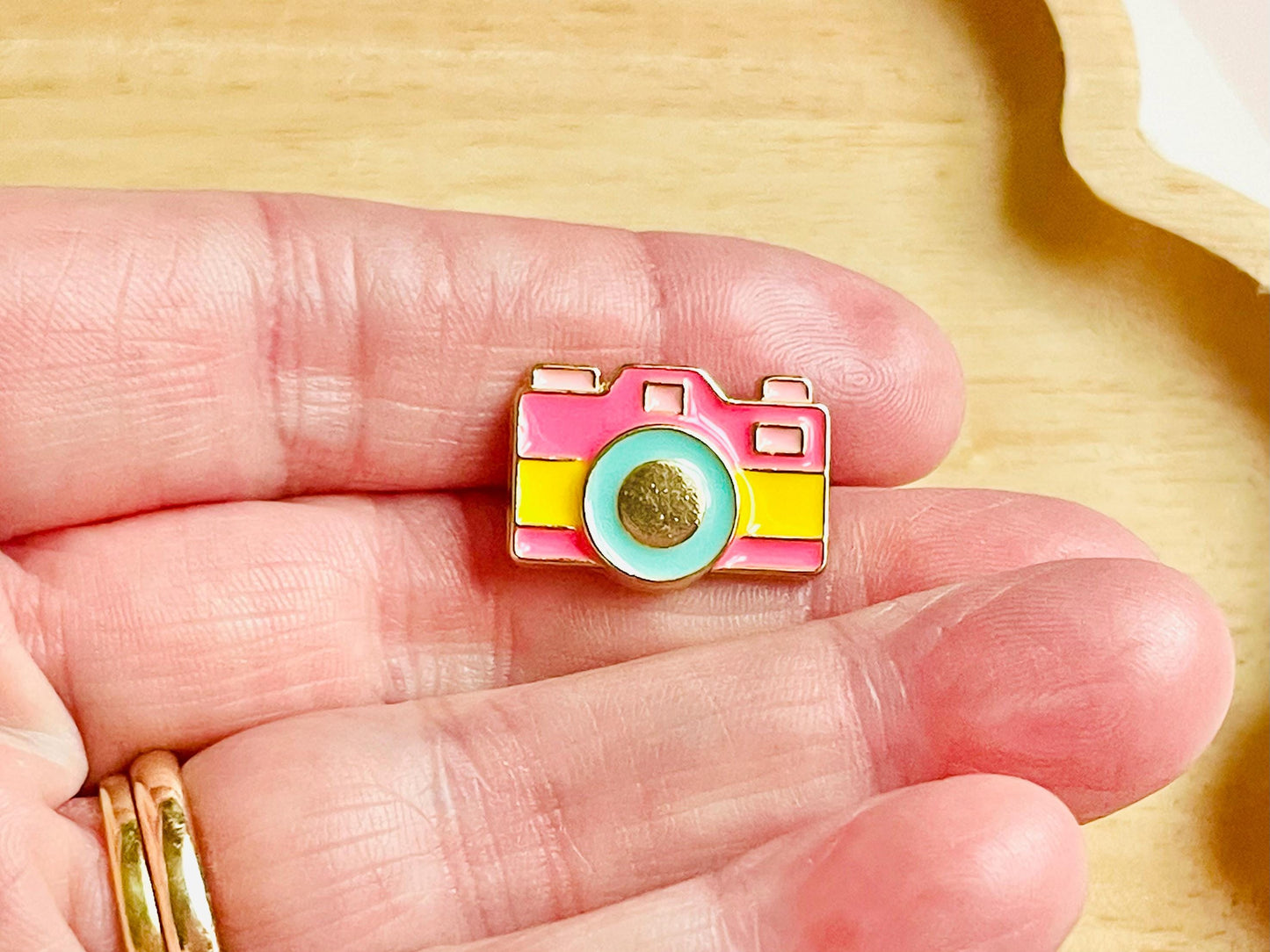 Cute Camera Pin Badge