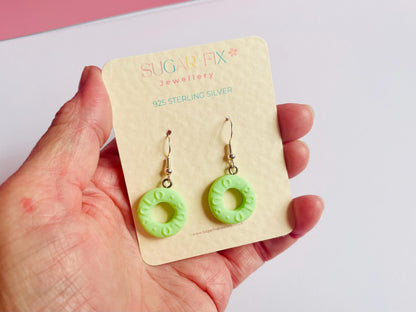 925 Peppermint Polo Earrings