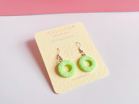 925 Peppermint Polo Earrings