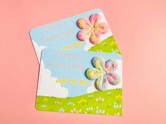 Large Flower Pocket Hug - Limited Edition!