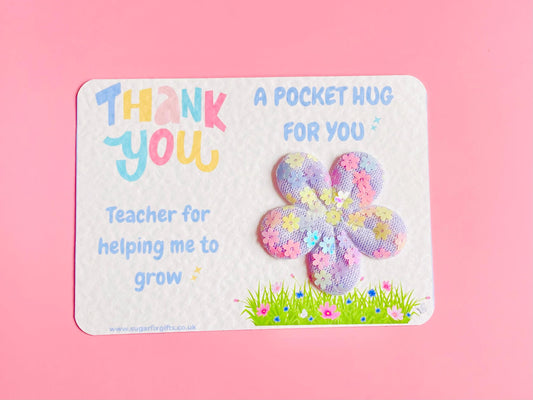 Large Teacher Thank You Pocket Hug
