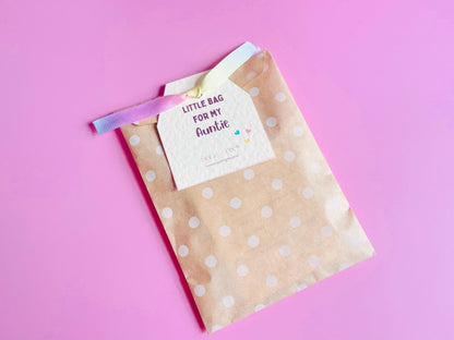 Happy Little Bag Gift for Auntie
