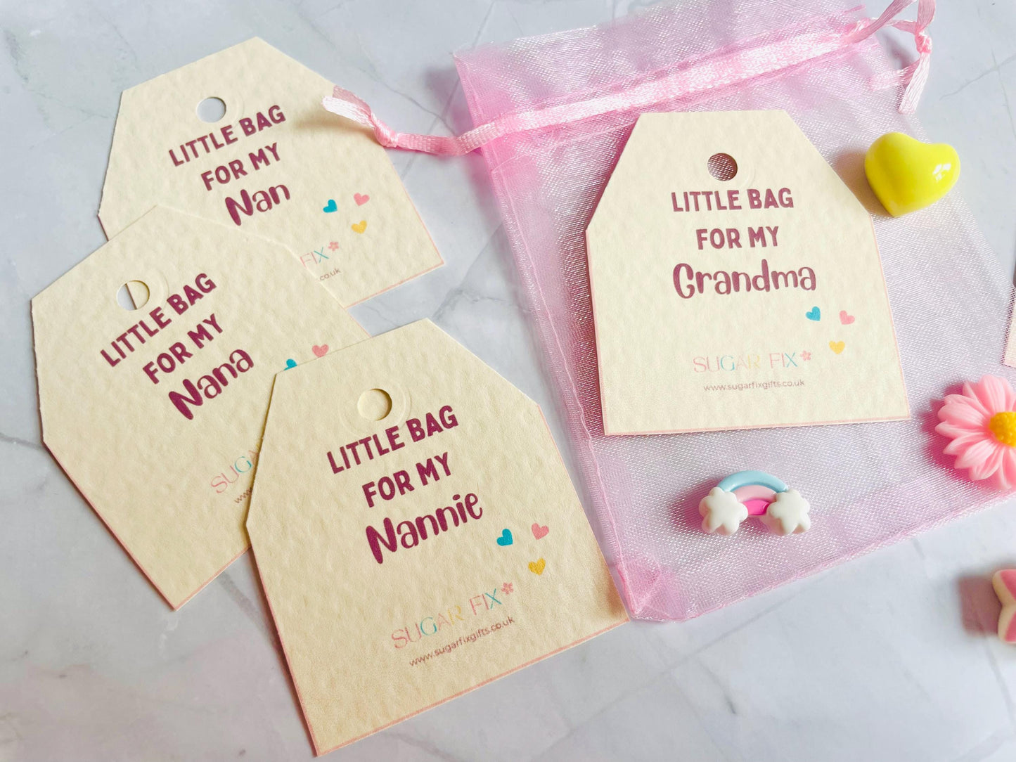 Happy Little Bag for Nan, Grandma, Nannie, Nana Keepsake