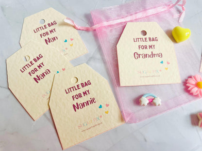 Happy Little Bag for Nan, Grandma, Nannie, Nana Keepsake