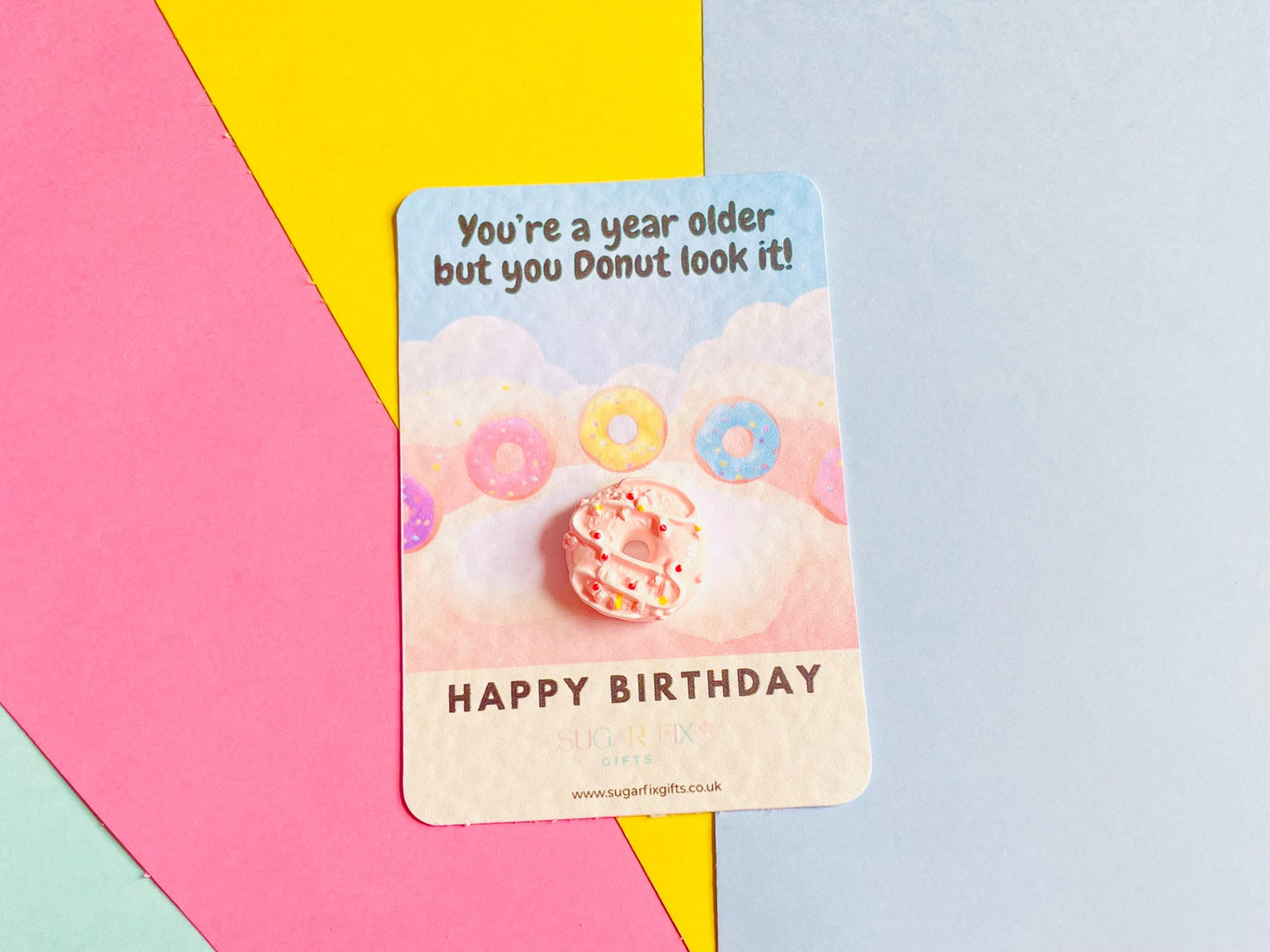 You Donut Look Older Birthday Pocket Hug