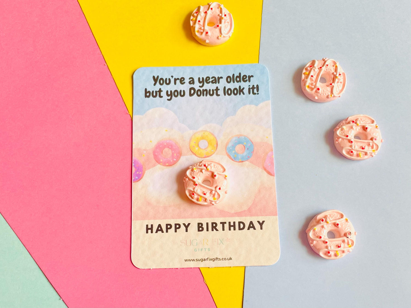 You Donut Look Older Birthday Pocket Hug