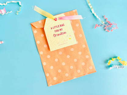 Happy Little Gift Bag for Grandson