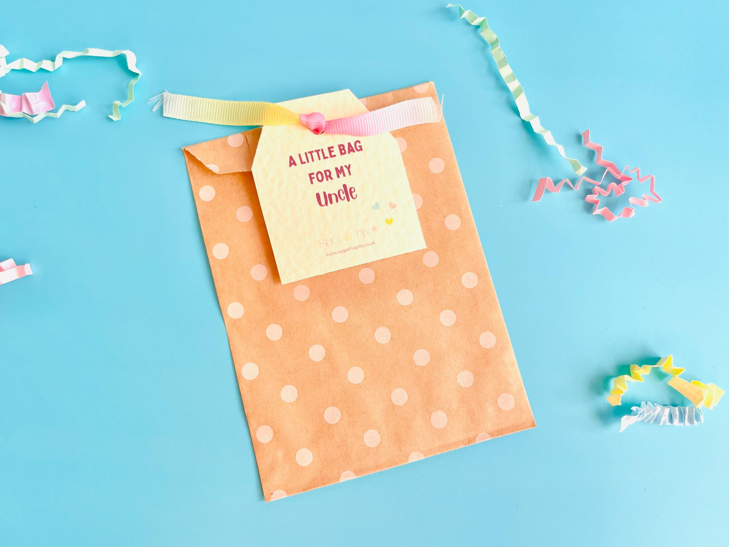 Happy Little Gift Bag for Uncle