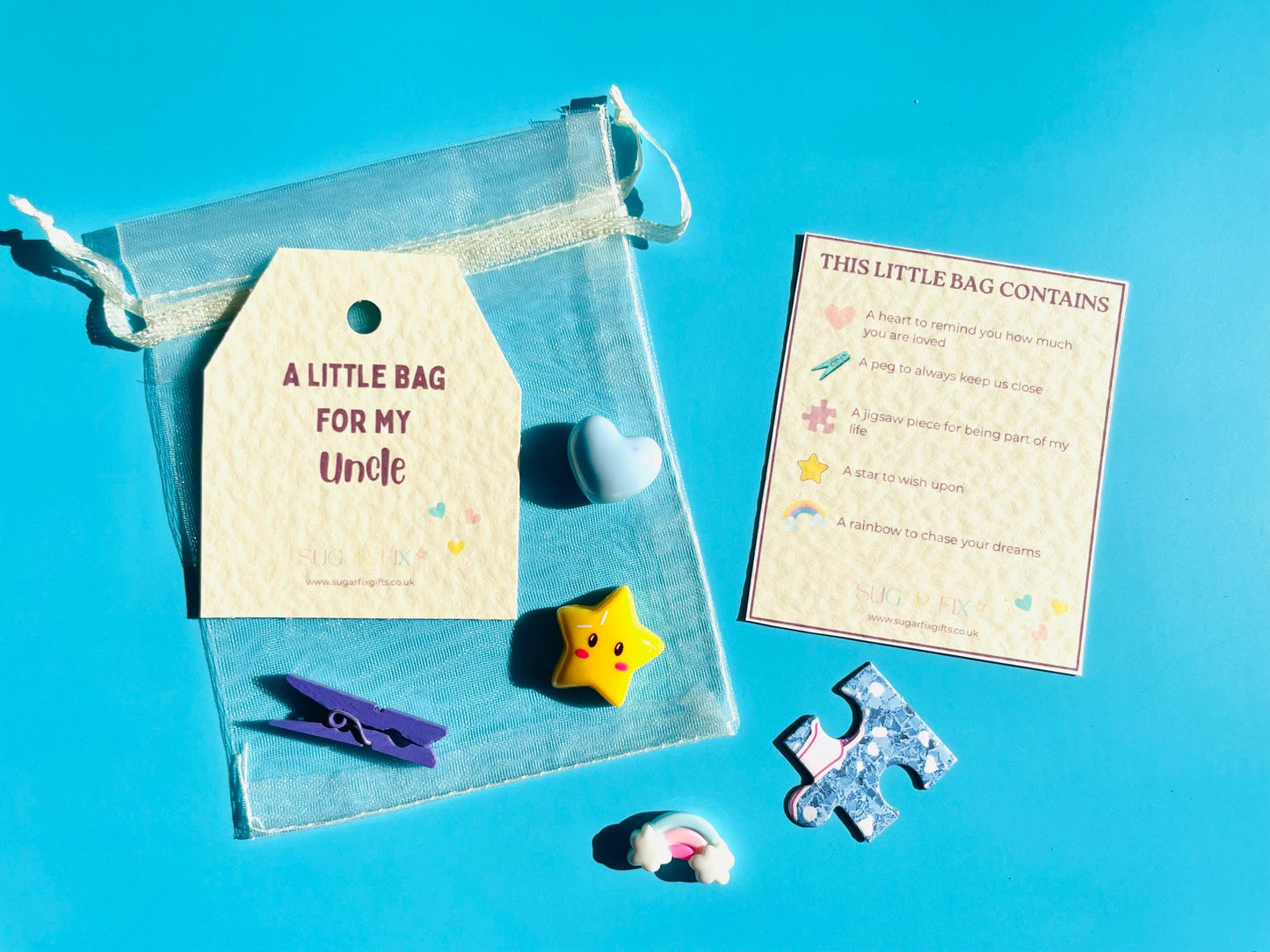 Happy Little Gift Bag for Uncle