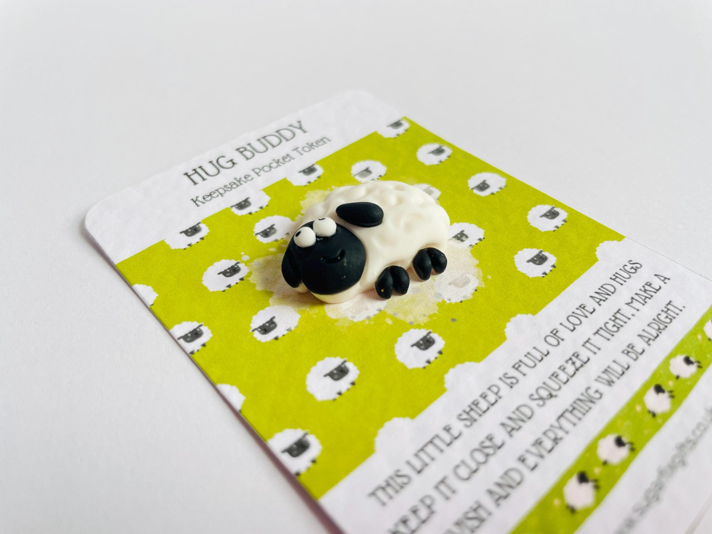 Sheep Wish Pocket Buddy Hug