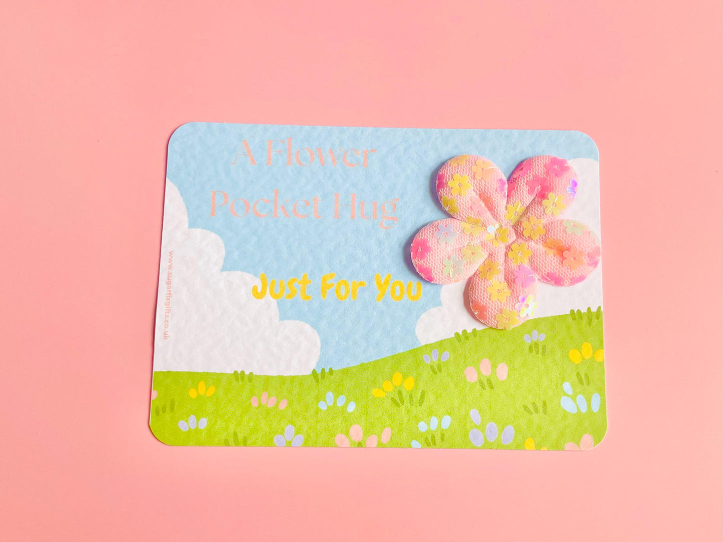 Large Flower Pocket Hug - Limited Edition!