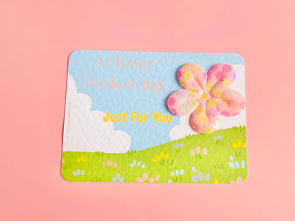 Large Flower Pocket Hug - Limited Edition!