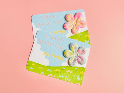 Large Flower Pocket Hug - Limited Edition!