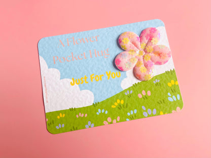 Large Flower Pocket Hug - Limited Edition!