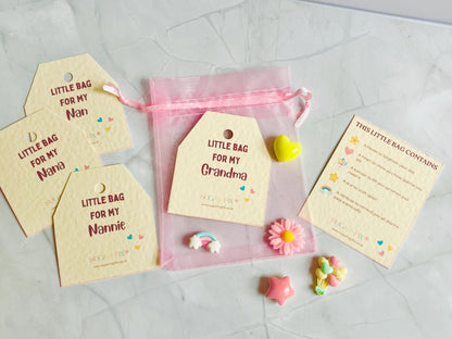 Happy Little Bag for Nan, Grandma, Nannie, Nana Keepsake