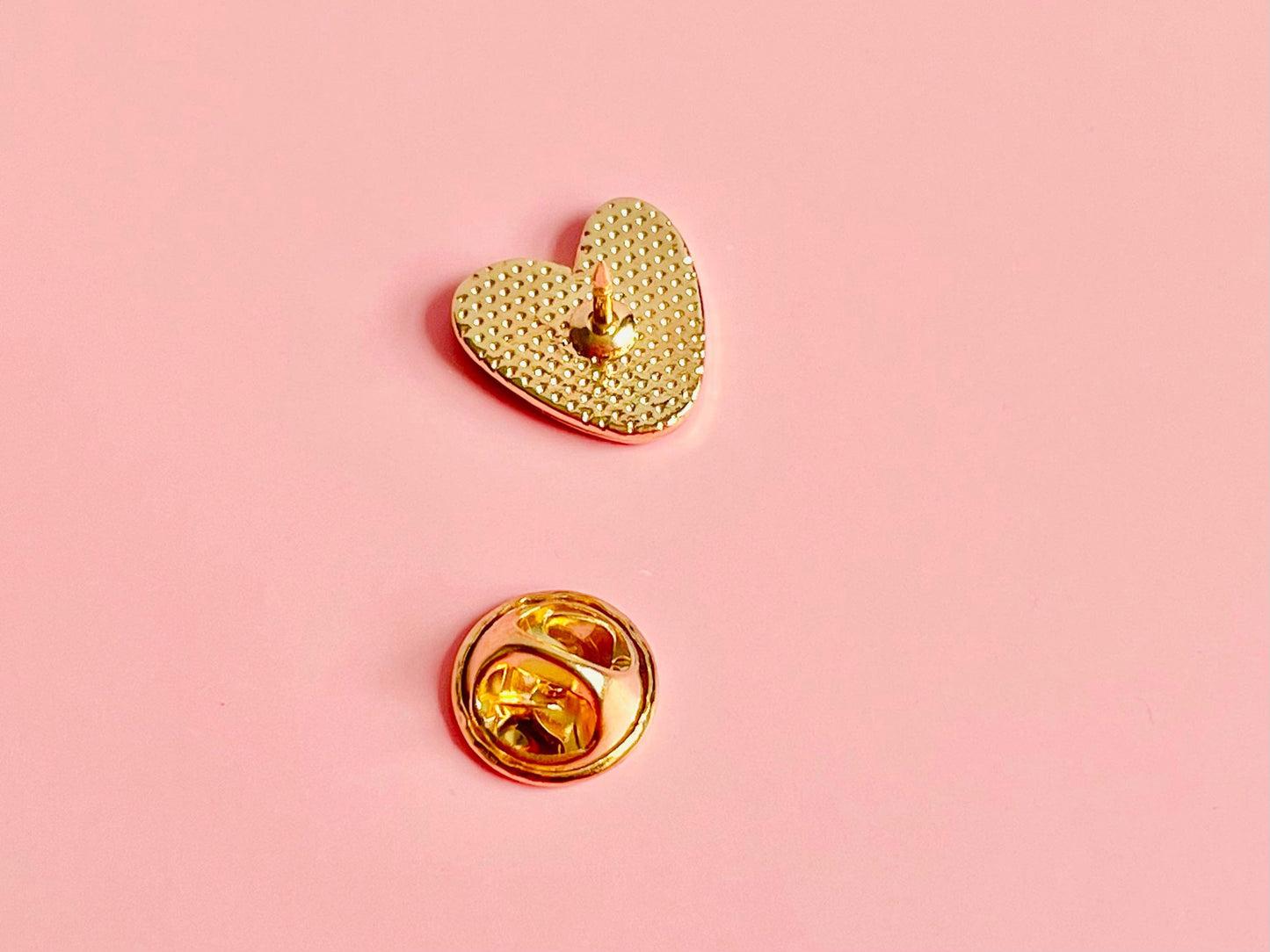 Love Heart Enamel Pin Badge