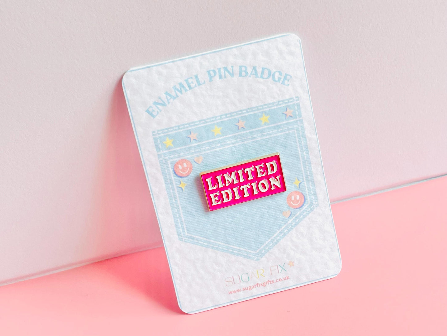 Limited Edition Slogan Enamel Pin