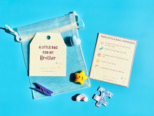 Happy Little Gift Bag for Brother