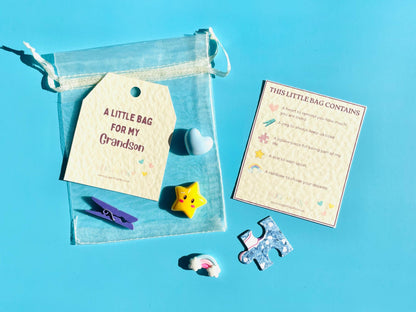 Happy Little Gift Bag for Grandson