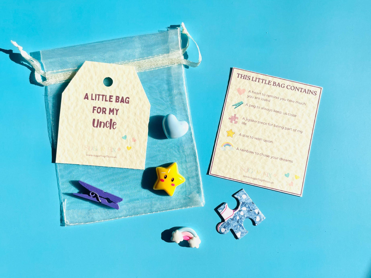 Happy Little Gift Bag for Uncle