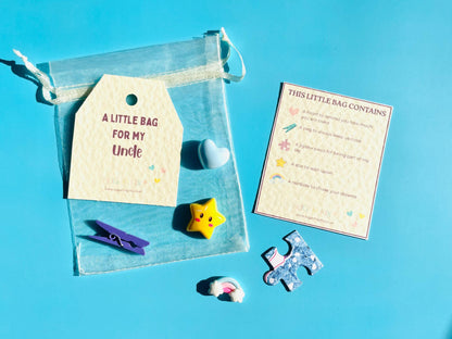 Happy Little Gift Bag for Uncle