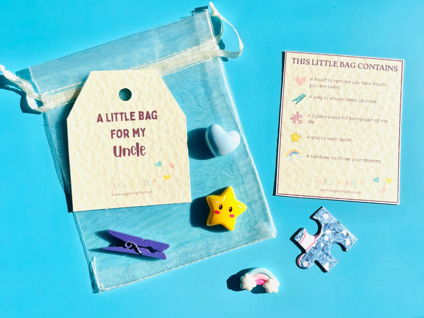 Happy Little Gift Bag for Uncle