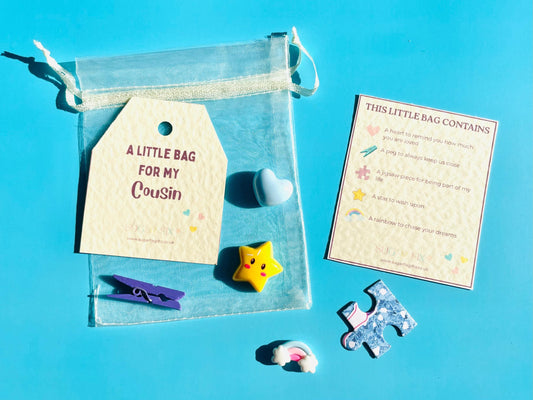 Happy Little Gift Bag for Cousin
